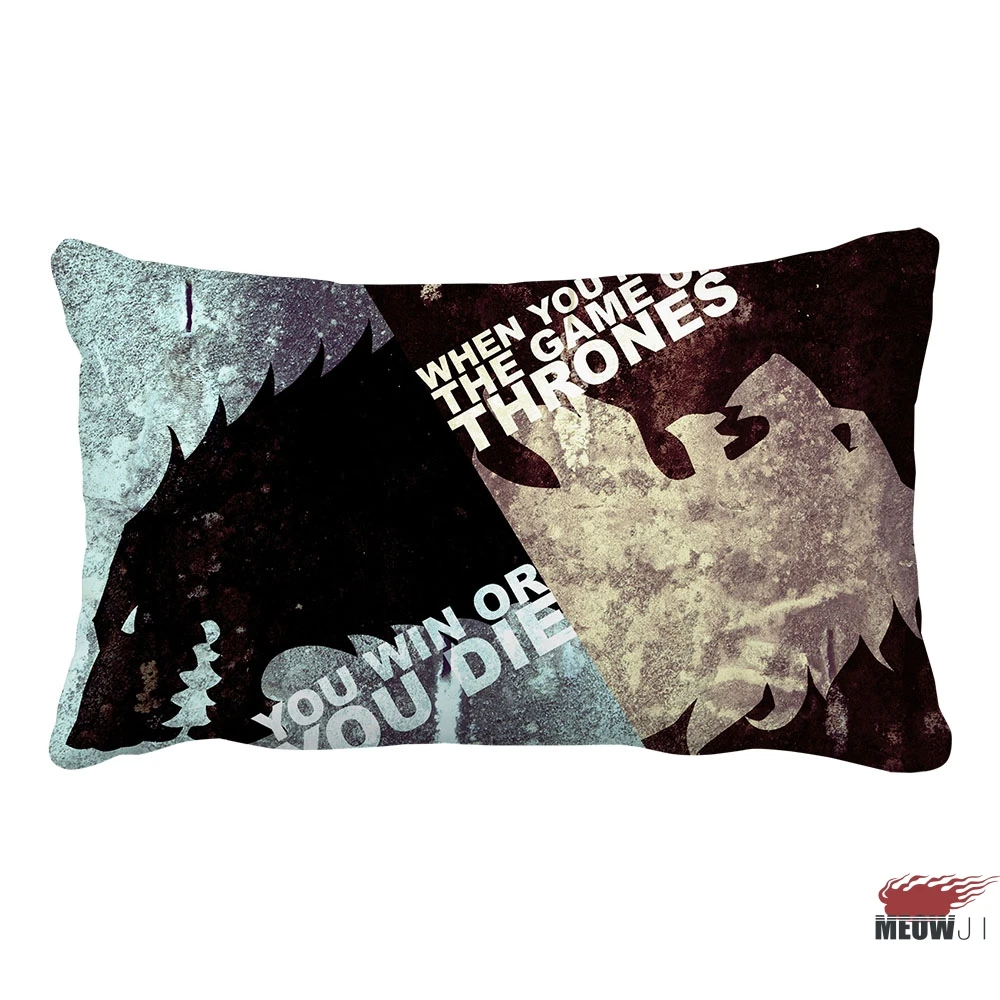 

Game of Thrones Multi Size Rectangle Throw Pillow Case Free Shipping