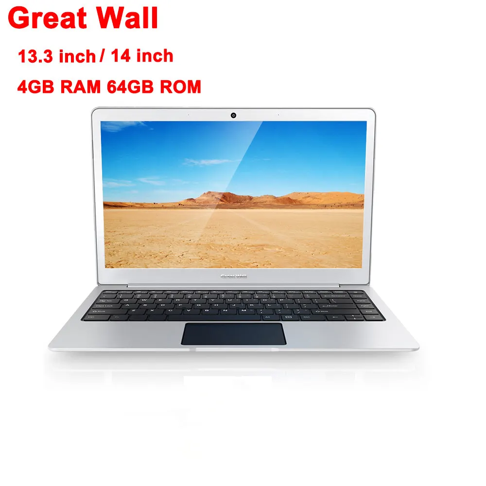 Great Wall W1333A 13 3 &quot14&quot ноутбуки оконные рамы 10 Intel Celeron N3350 2 4 г Wi Fi Гб оперативная