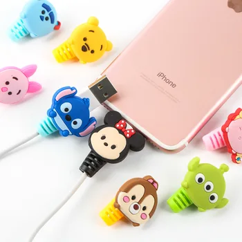 

Lovely Unicorn Cable Protector Charger USB Cable Winder For Apple IPhone For Smartphone cable Protect decoration