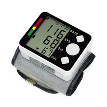 Health Care Automatic Digital Wrist Blood Pressure Monitor Meter Cuff Blood Pressure Measurement Health Monitor Sphygmomanometer