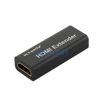 

HDMI repeater,HDMI 2.0 4k 60Hz Video signals amplifier 4 k prolong Female to hdmi female Extender for HDTV engineering wiring
