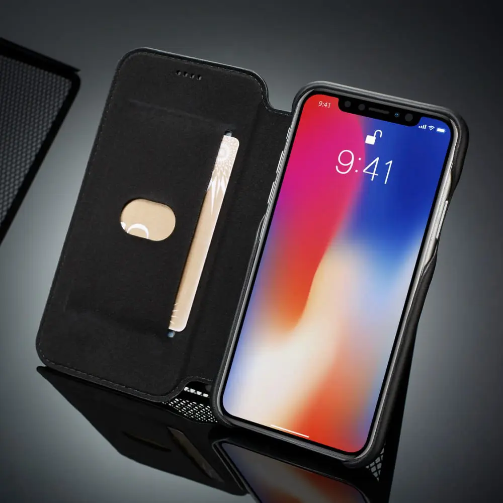 L-FADNUT, деловой Винтажный чехол-кошелек для iPhone Xr, чехол X Xs 11 Pro Max, роскошный кожаный чехол-книжка для iPhone 7, 8, 6 S, 6 Plus, чехол