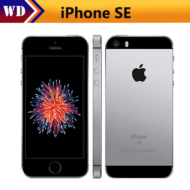 

Original Apple iPhone SE 4G LTE Smartphones 2GB RAM 16/64GB ROM 4.0inch 12.0MP iOS Touch ID Fingerprint Unlocked Mobile Phone