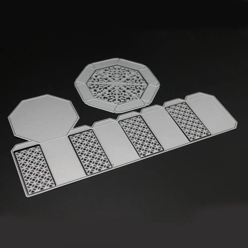 Candy Box Frames Scrapbooking Metal Cutting Dies New Stamps And Dies For Card Making DIY Embossing Flower Element Stencils