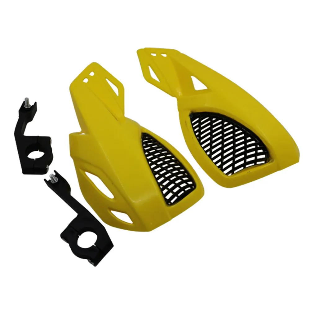 Мотоциклетная защита для рук для Kawasaki Suzuki Honda Yamaha KTM SX EXC XCW SMR мото байк квадроциклы 22 мм руль - Цвет: Yellow