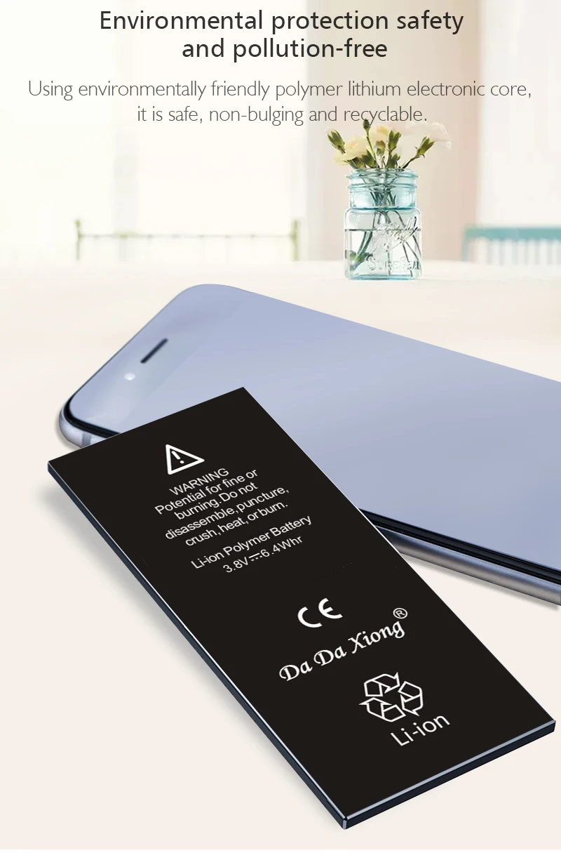 Da Xiong, аккумулятор для телефона, для iPhone 6S Plus, полимерные батареи для iPhone6S Plus, 3500 мАч, с бесплатными инструментами для ремонта