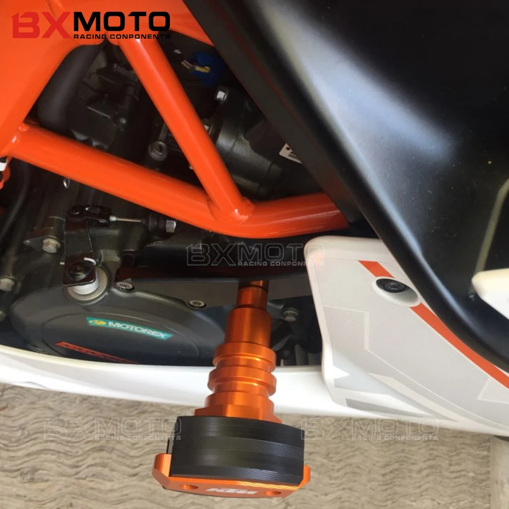 Новая мотоциклетная обувь двигателя защита от падения для мотоциклов KTM RC 390 RC390 CNC рамка Ползунки Противоударная защита