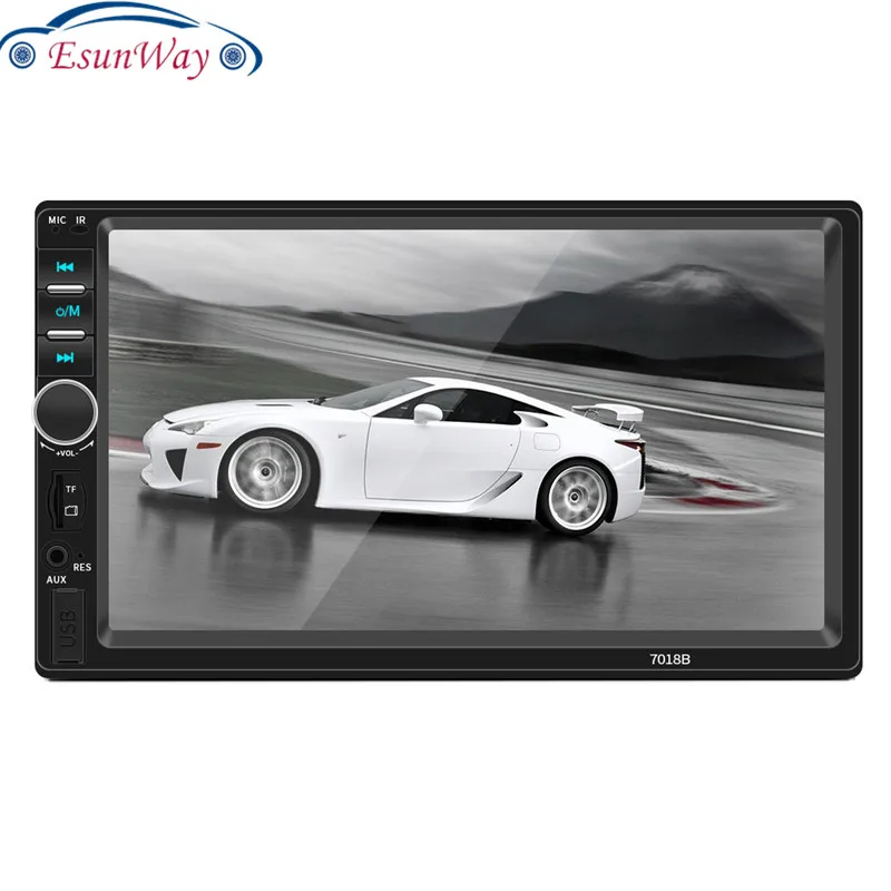 

2Din 7Inch 4*60W HD Screen GPS Navigation Car Mp5 Vehicle Audio Video Player FM Radio Remote Camera