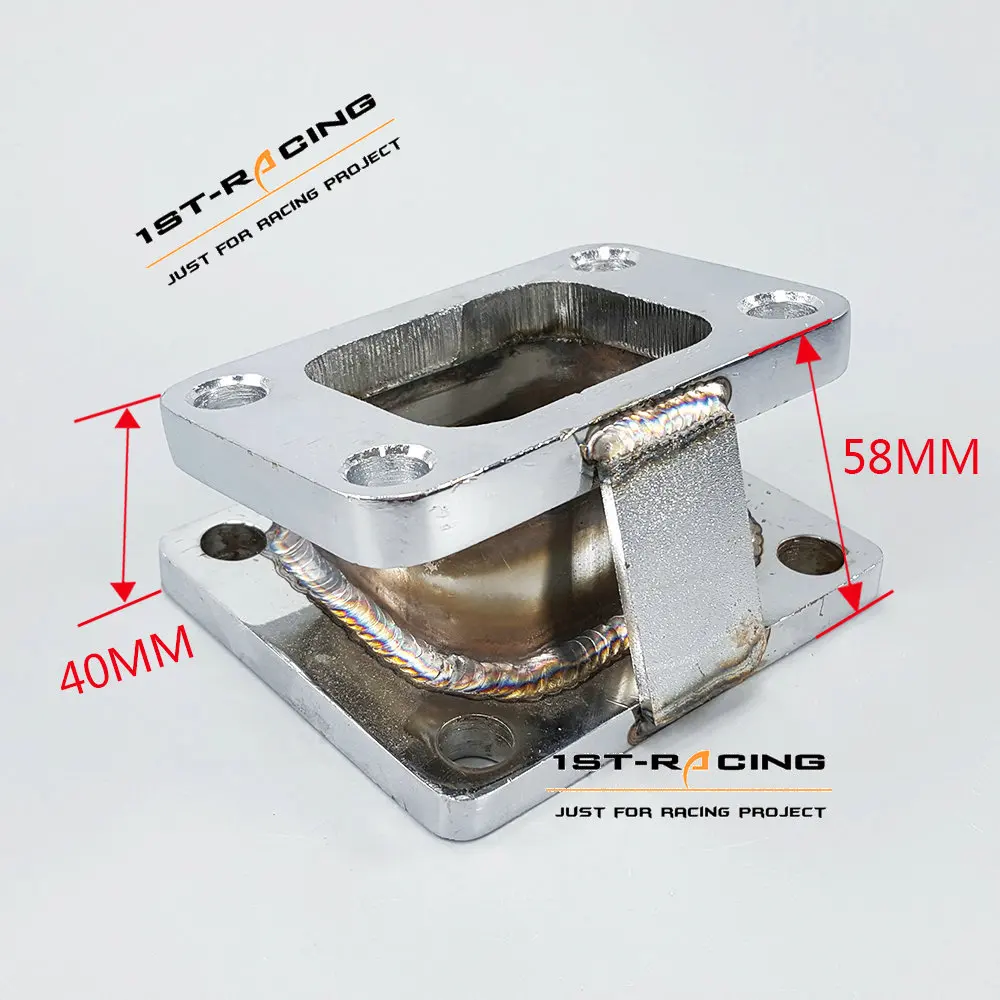 

Stainless Steel T3 To T4 Turbo Manifold Conversion Adapter Flange 1st-racingau