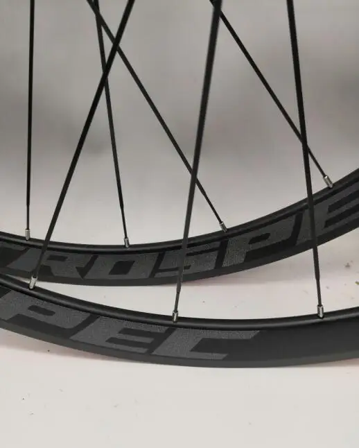 Flash Deal C6.0 700C  aluminum Alloy road bicycle 4perlin bearings V Brake wheels flat spokes racing 40mm rims wheelset 3