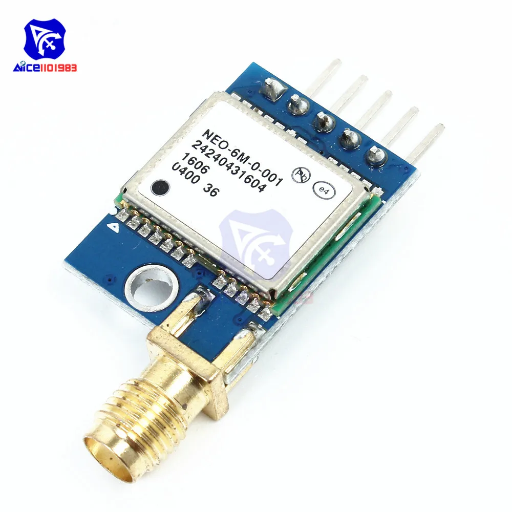 Модуль GPS с двойной антенной SMA/IPEX для Arduino модуль местоположения со спутниковой