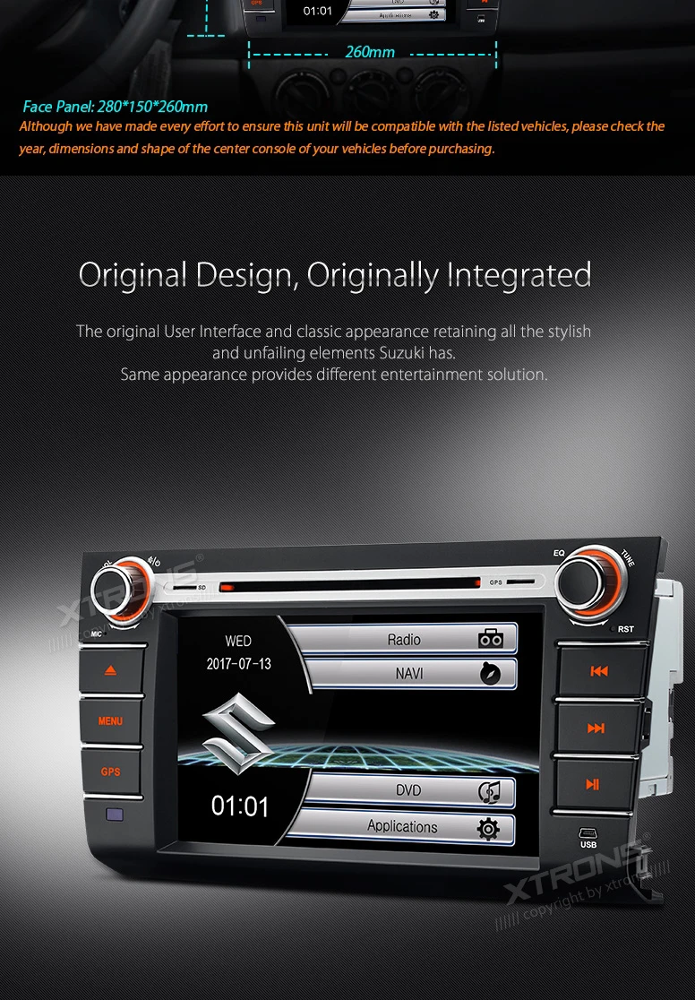 Perfect 8" Special Car DVD for Suzuki Swift 2004-2010 & Suzuki Dzire 2008-2010 with Suzuki Original User Interface/Appearance 3 Perfect 8" Special Car DVD for Suzuki Swift 2004-2010 & Suzuki Dzire 2008-2010 with Suzuki Original User Interface/Appearance 3