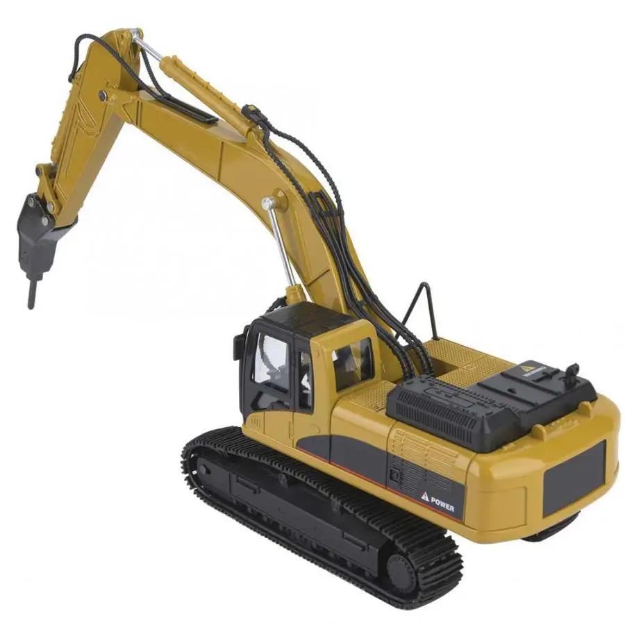 

1911/1916 1:40/1:42 High Simulation Static Engineering/Excavator Model Toy Car Kid Alloy Broken Drilling Truck Vehicle Toy