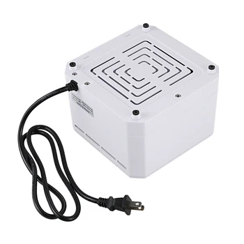 

Negative Ion Generator Air Purifier Home Desktop Mini Air Ion Generator Compact Air Purifier Home US Plug, White