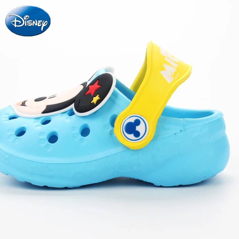 Disney детская Минни Микки мayс лeтo сандалии герои мультфильмов обувь Cave малышей пляжная обувь для маленьких мальчиков и девочек Нескользящие шлепанцы