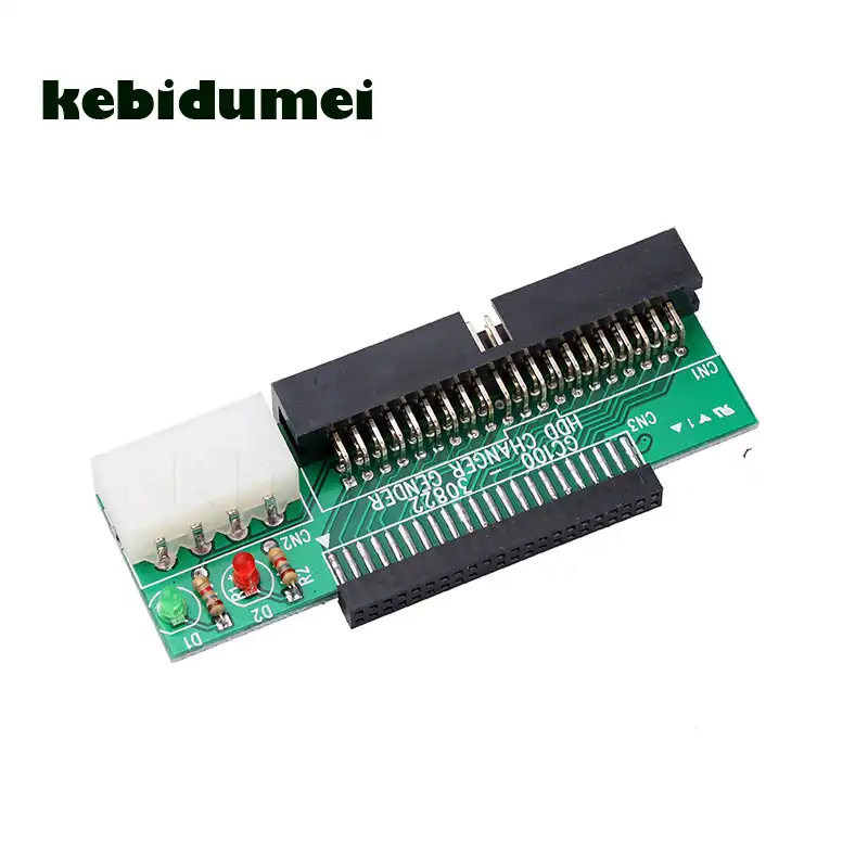 2X 2.5 IDE Laptop 44P to 3.5 Hard Drives IDE 40P Desktop Converter Card