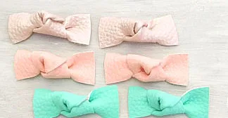 

Hair band bow--4 Handbook die cutting & Wooden dies