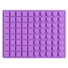 80 сетки Пищевой Силиконовый поднос для льда фруктовый лед производитель кубиков DIY креативная маленькая форма для льда квадратная форма кухонные аксессуары L4