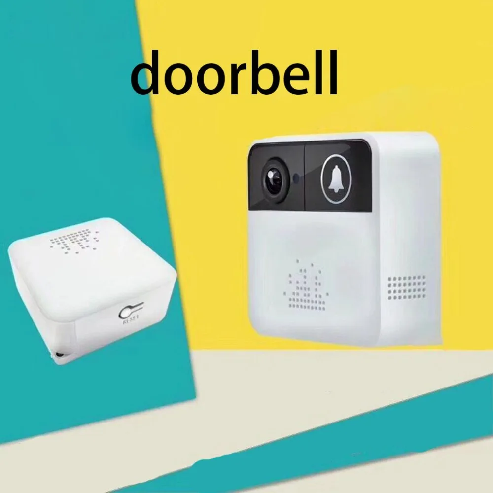 

intelligent WIFI network wireless video door phone with anti-theft alarm intercom doorbell