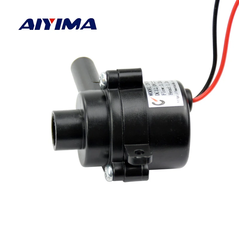 

AIYIMA 1pcs Water Pumps Micro DC Brushless Pump DC12V 5.4W 3.2L/min Vacuum Suction Pressure Pumpping