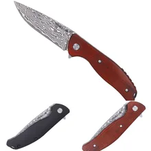 Jonnyjamie Speedball Mini F3 3,3" 100 г Тактический шарикоподшипник Флиппер складной нож VG10 дамасское лезвие Тактический нож для повседневного использования s