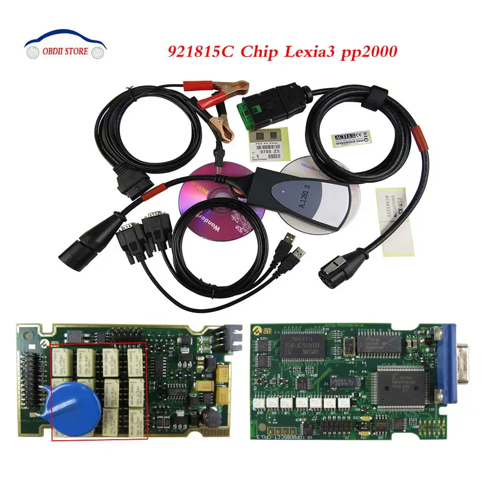

Best Lexia 3 PP2000 Diagbox V7.65 Full Chip Lexia3 Firmware 921815C OBD 2 Car Diagnostic Tool Lexia-3 V48/V25 OBD2 Scanner