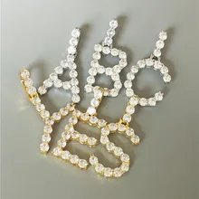 Iced Zircon Tennis Letter Pendant Necklace Hip Hop Jewelry A B C D E F G H I J K L M N O P Q R S T U V W X Y Z Gold Silver Colar Iced Zircon Tennis Letter Pendant Necklace Hip Hop Jewelry A B C D E F G H I J K L M N O P Q R S T U V W X Y Z Gold Silver Colar