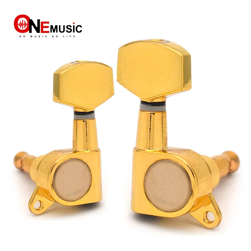 

Big Square Sealed Guitar Tuning Pegs keys Tuners Machine Heads for Electric Guitar Black/Gold/Chrome