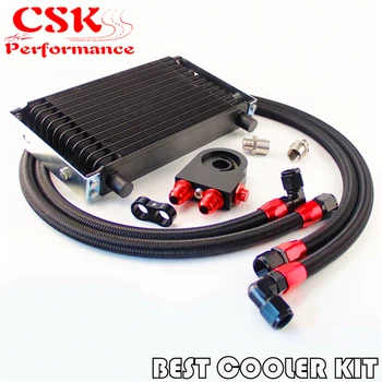 

Trust AN10 13 row oil cooler +Thermostatic / Thermostat Sandwich Plate kit BK