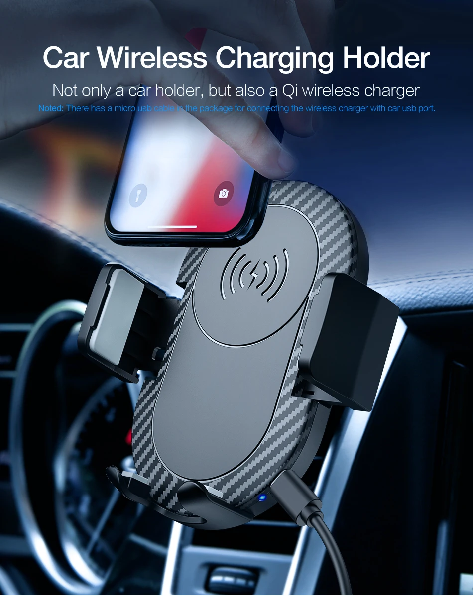 Car Mount Wireless Charger - Lepudy