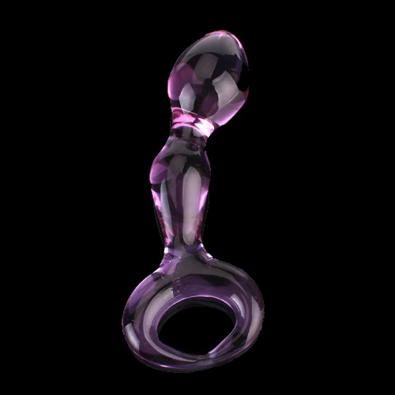 Woman Glass Dildo Pyrex Crystal Adult Anal Masturbater -9372