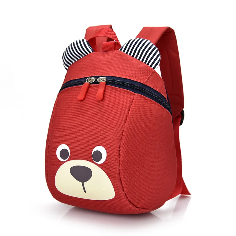 

Korean cartoon children's school bags kindergarten boys girls 1-5 years old baby schoolbag shoulders anti-lost backpack