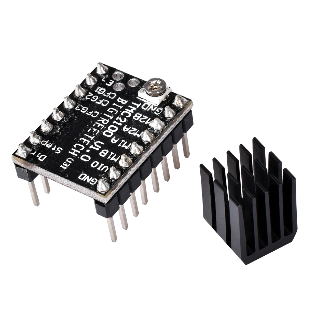 BIQU BIGTREETECH TMC2208 TMC2100 TMC2130 V1.1 SPI MKS шаговый двигатель бесшумный драйвер StepStick для 3D-принтера плата управления SKR V1.3