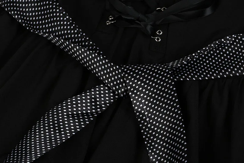 Женский костюм Октоберфеста для взрослых, черный дирндль, платье с вырезами, пышные рукава, бант на спине, шнуровка, Biergarten, одежда для женщин, 5XL