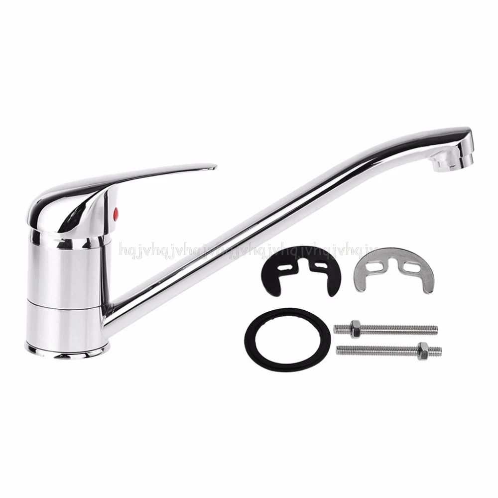 

Extended Mixer Tap Kitchen Sink Tap Monobloc Single Lever Swivel Spout Faucet Au11 Dropship
