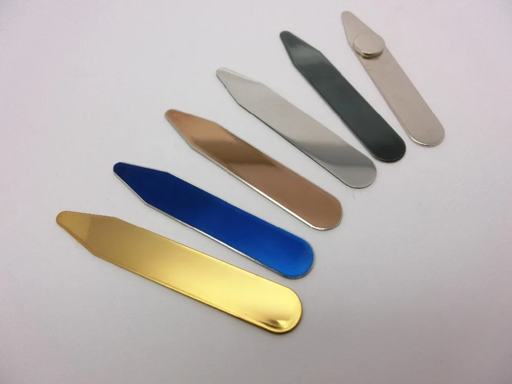 Ошейник SHANH ZUN из полированной нержавеющей стали 2 шт.|stainless steel collar stay|collar stays steelname |