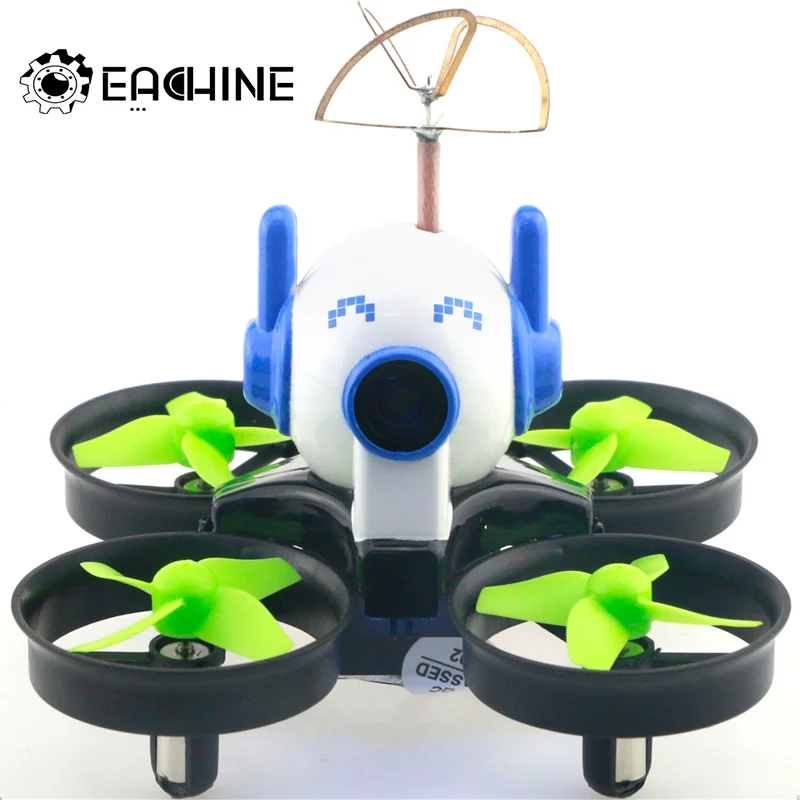 Eachine E010C микро FPV гоночный Дрон с камерой 800TVL 40CH 25MW CMOS 45C батарея с креплением колпачок VS E010 Квадрокоптер