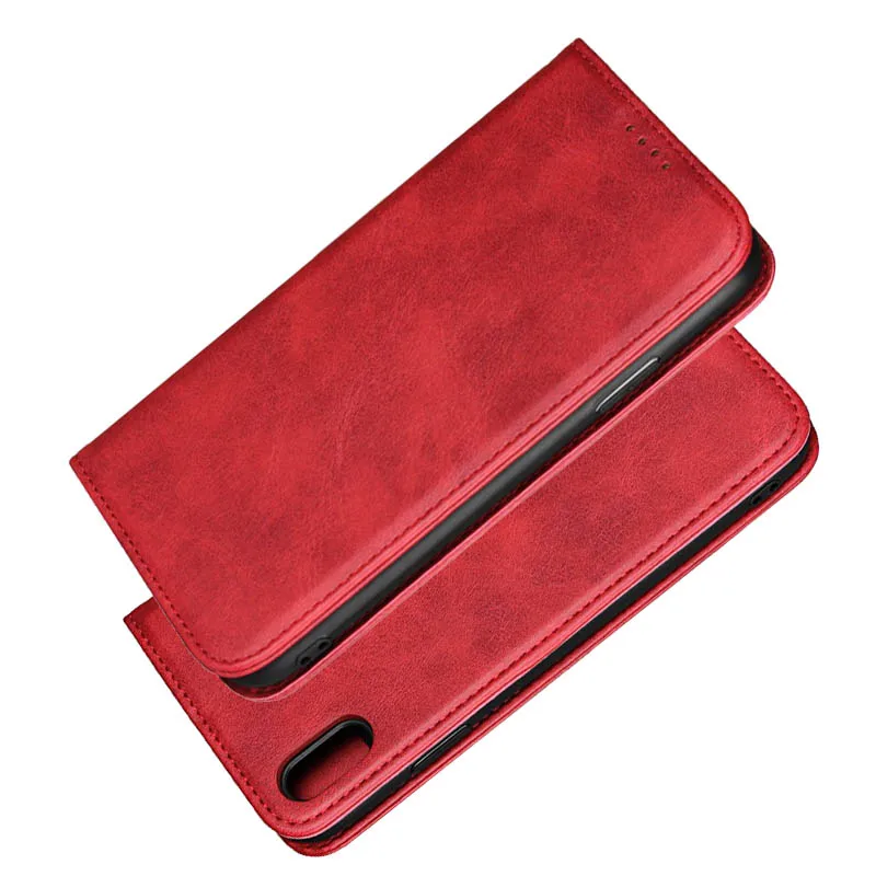 

Leather Case For Iphone X Case luxury Cover High End Protection Coque For Apple Iphone X Flip Case Fundas