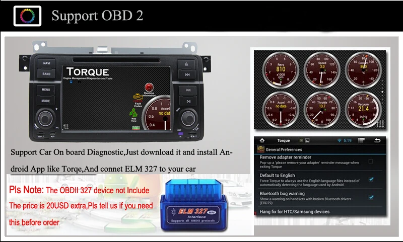 Top 2019 In Stock Car DVD Player for BMW E46 Navigation Android 9.0 Wifi 4G 3G GPS Bluetooth Radio RDS USB SD Free 8GB SD Map DVR 9