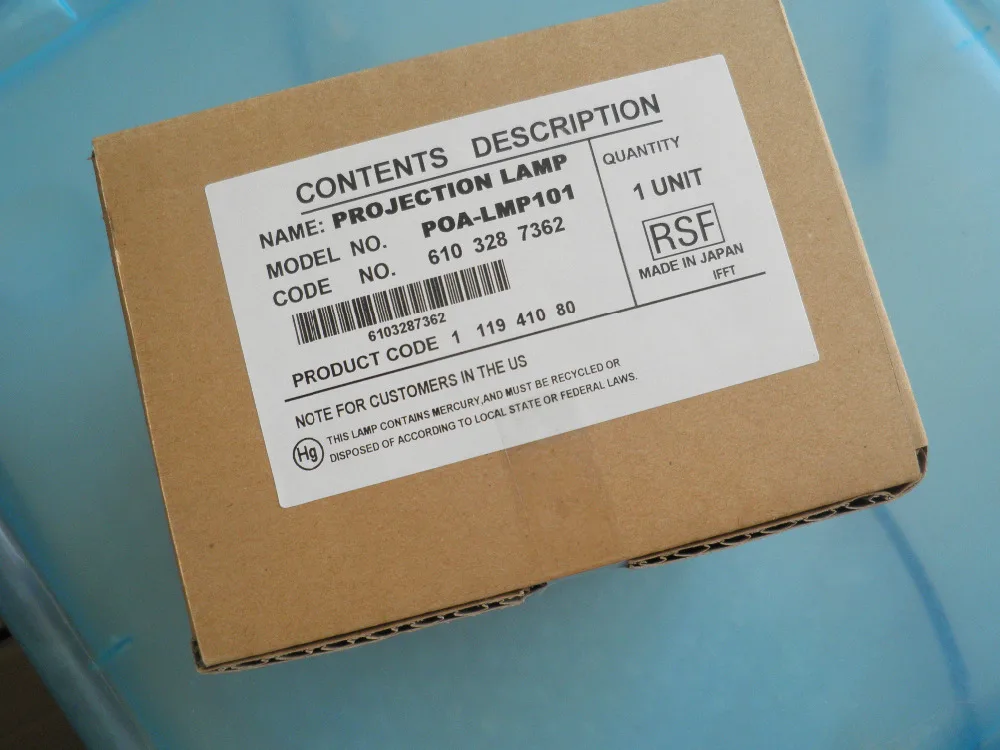 

LMP101 for SANYO ML-5500 PLC-XP57 PLC-XP57L Original Bare Lamp Free shipping
