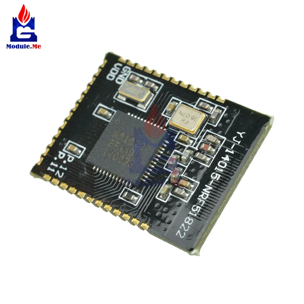 NRF51822 Core51822 BLE 4,0 Bluetooth 2,4G антенна с беспроводным модулем плата для ULP SPI IEC UART интерфейс совместимый NRF24L серии