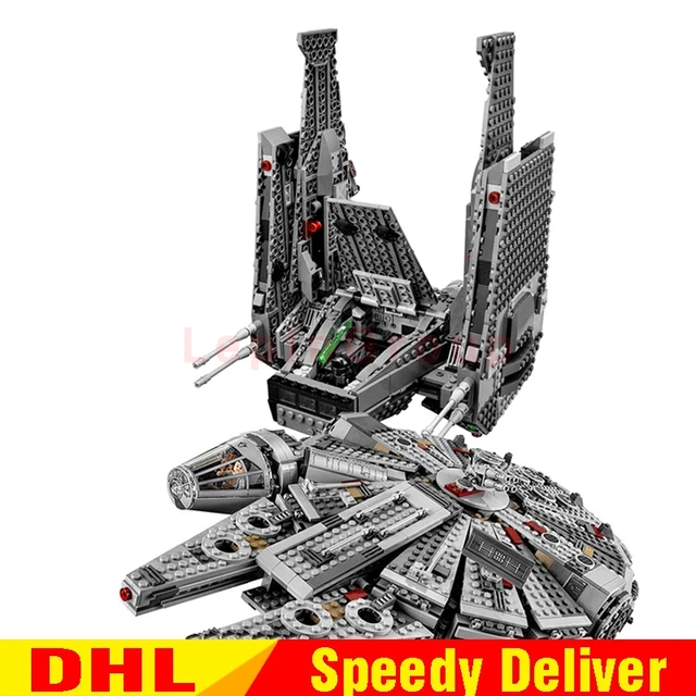 Lepin 05006 Kylo Ren Command Shuttle Lepin 05007 Millennium Falcon