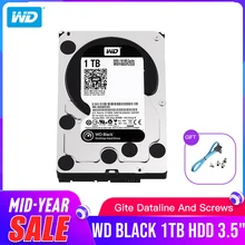 WD Black 1 ТБ 3,5 дюйма HDD производительность жесткий диск настольного компьютера-7200 об/мин SATA 6 ГБ/сек. 64 Мб кэш-WD1003FZEX