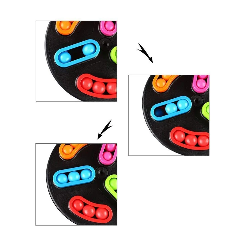 Игрушка-головоломка для детей и взрослых, вращающийся диск, переключатель, бусины, головоломка, волшебный куб, игрушка-игрушка