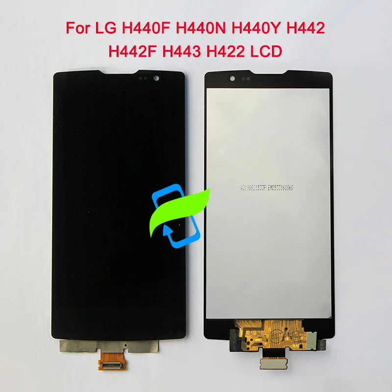 

Original Display For LG Spirit H440F LCD Touch Screen Digitizer Assembly with Frame For LG H440N H440Y H442 H442F H443 H422 LCD