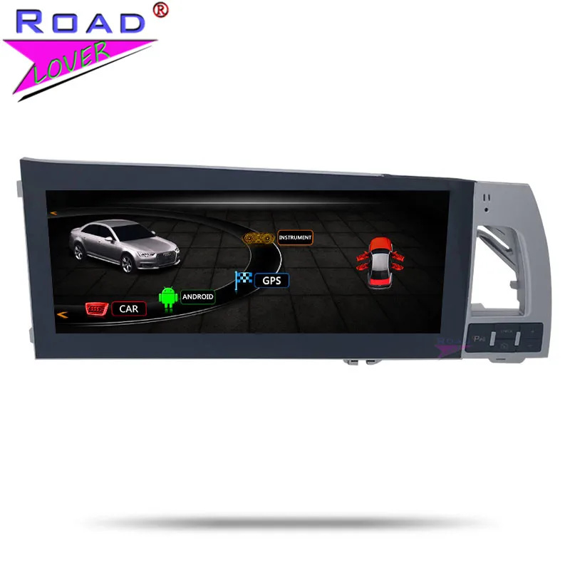 Roadlover Android 7,1 Автомобильный мультимедийный радио для Audi Q7(2006 2007 2008 2009 2010 2011) Стерео gps навигация автомагнитол без DVD