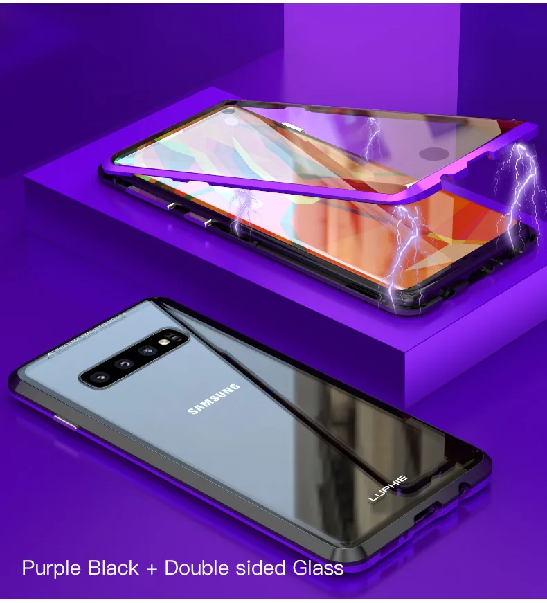  Samsung S10 Plus S10e magnet glass case (12)
