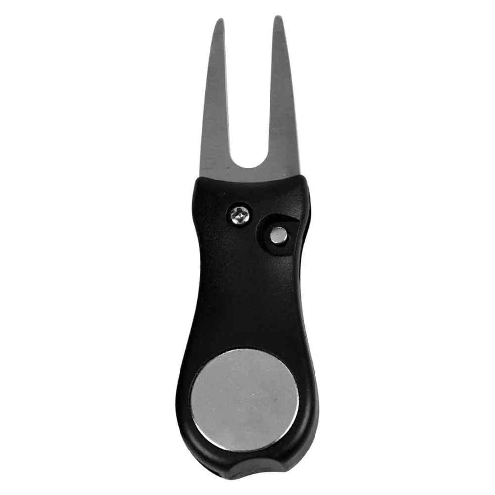 Golf Club Ball Fork Putting Divot Stainless Steel Pitch Tool Lawn Portable Accessory C55K Sale | Спорт и развлечения