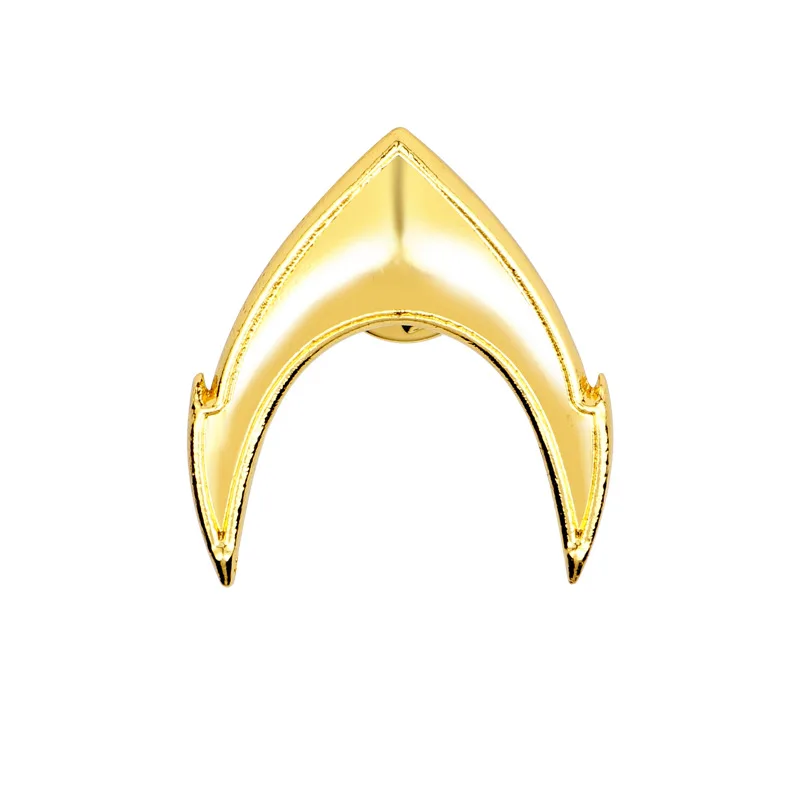 Justice League DC Aquaman Badge Cosplay Superhero Metal Pin Brooches Alloy Zinc Halloween Party Prop | Тематическая одежда и