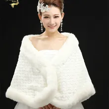 Г. Модные Элегантные Высокое качество Теплые Искусственный мех Кот Болеро свадебное Обёрточная бумага шаль свадебное пальто куртки Интимные аксессуары жемчуг oj10288